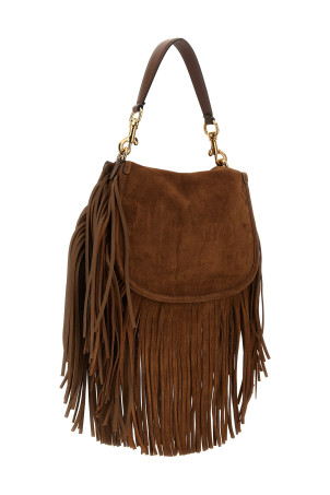 'Pony' medium shoulder bag Brown