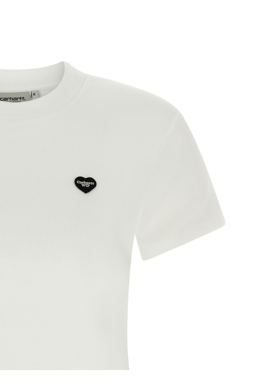 'Small Heart' T-shirt White
