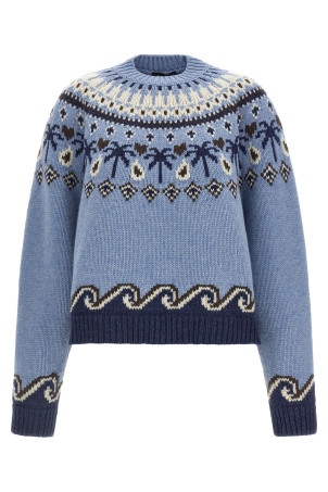 'Sweet Winter' sweater BLUE