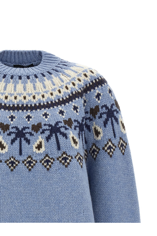 'Sweet Winter' sweater BLUE