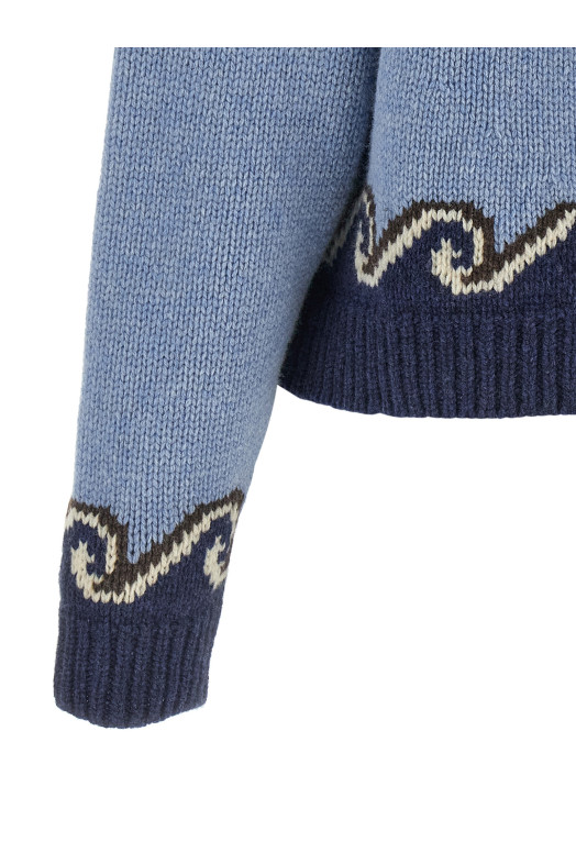 'Sweet Winter' sweater BLUE