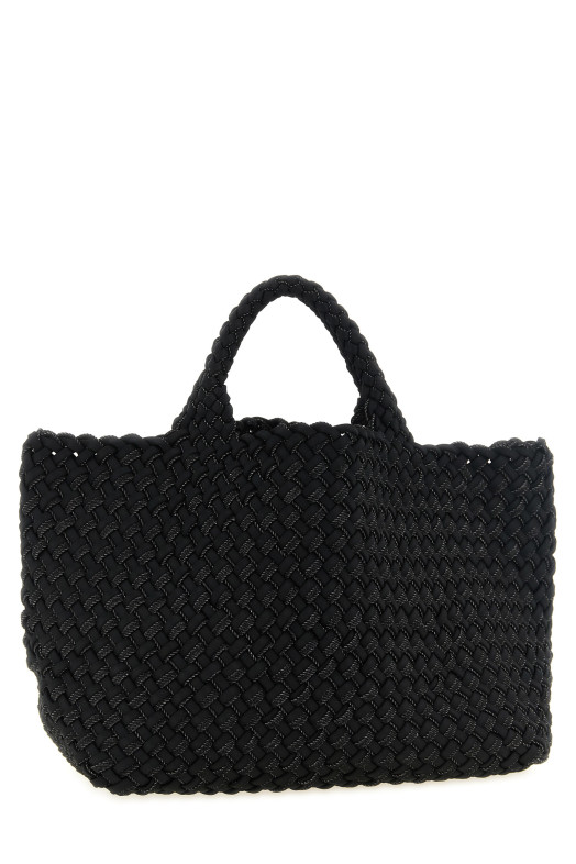 Средняя сумка для покупок «St. Barths Double Weave», черная SN03013YGJET