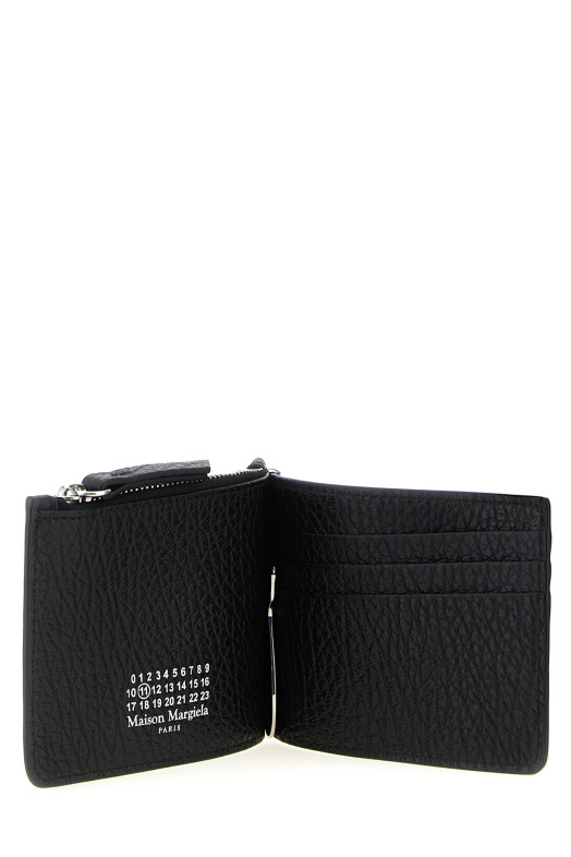 'Four Stitches' wallet Black