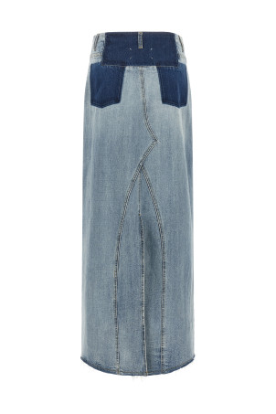 Denim skirt BLUE