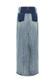 Denim skirt BLUE