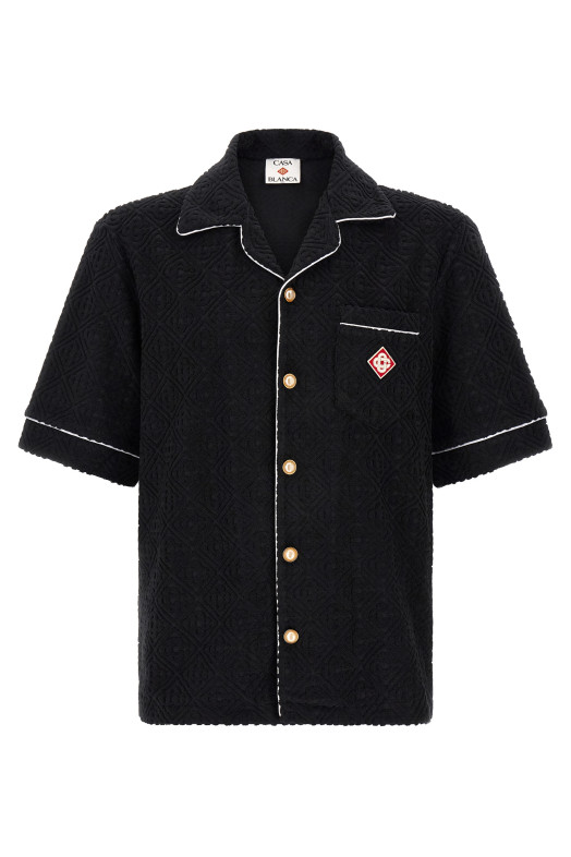 Футболка «Toweling Monogram», черная MPF26SH08502BLACK