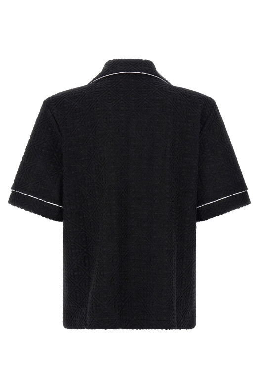 Футболка «Toweling Monogram», черная MPF26SH08502BLACK
