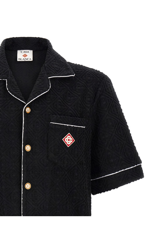 Футболка «Toweling Monogram», черная MPF26SH08502BLACK