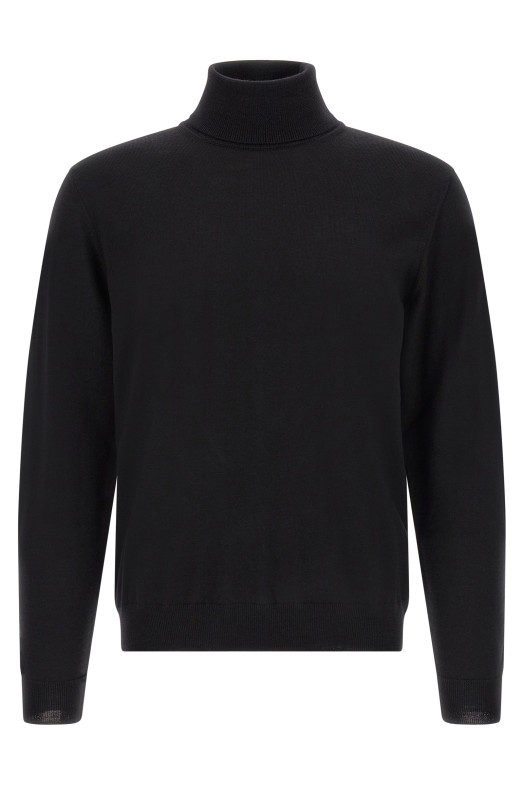 Turtle-neck sweater Black