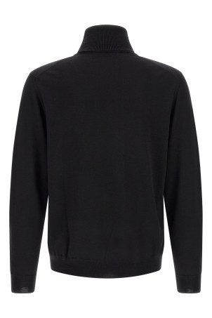 Turtle-neck sweater Black