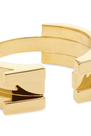 Logo bangle Gold