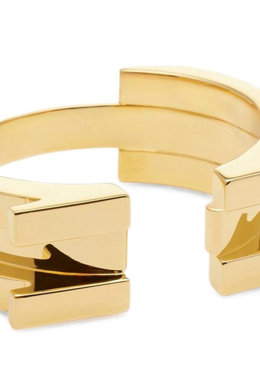 Logo bangle Gold