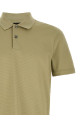 Honeycomb polo shirt Beige