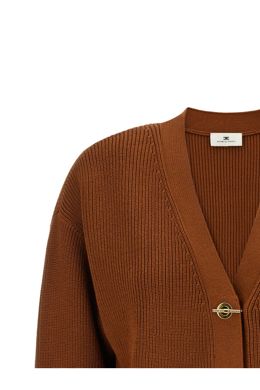 Cardigan Tricot Brown