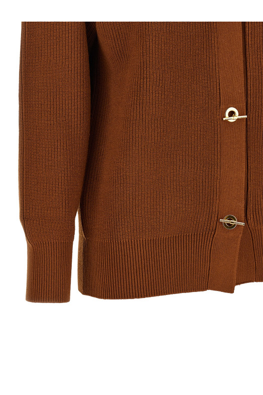 Cardigan Tricot Brown