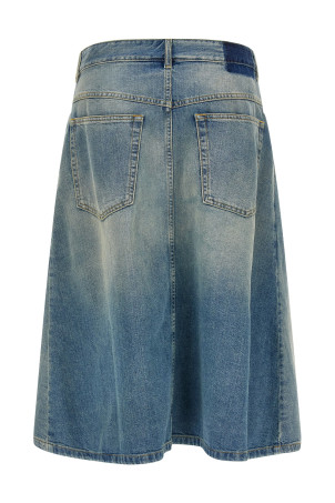 Wrap skirt BLUE