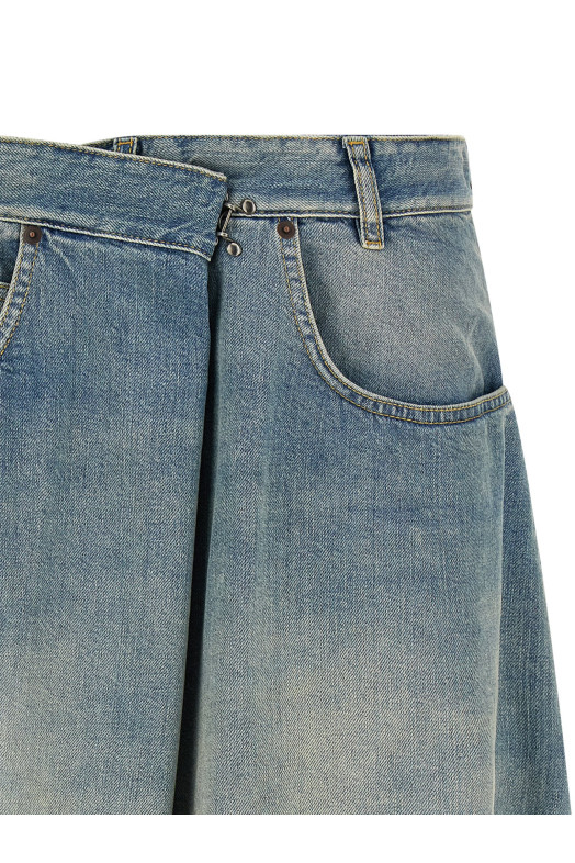 Юбка-парео СИНЯЯ MAISON MARGIELA S51ME0066M30034962