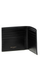 Кожаный кошелек с логотипом, черный SAINT LAURENT 6077271JB0U1000