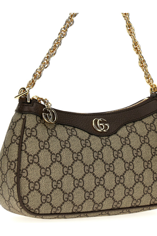 'Ophidia' small handbag Beige