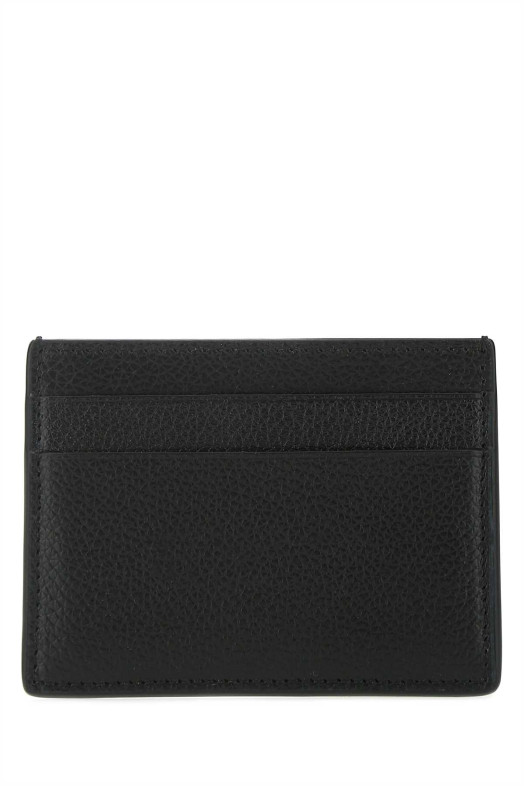 Черный кожаный держатель для карт Black BALENCIAGA (5943091IZI3)