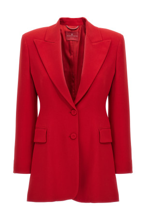 Однобортний блейзер Червоний ERMANNO SCERVINO (D436I707MYQ91557) Однобортний блейзер Червоний ERMANNO SCERVINO (D436I707MYQ91557)