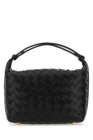 Black nappa leather mini Wallace handbag Black BOTTEGA VENETA (754443V3IV1)