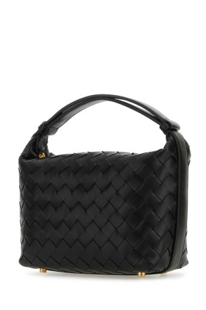 Black nappa leather mini Wallace handbag Black BOTTEGA VENETA (754443V3IV1)