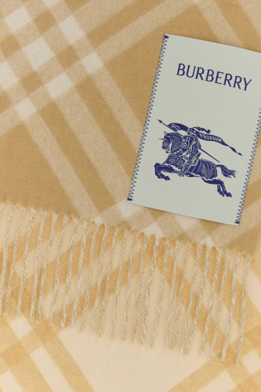 Embroidered cashmere scarf BURBERRY (8115258)