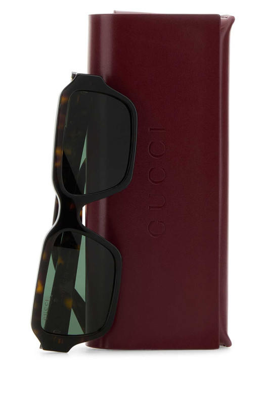 Солнцезащитные очки из ацетата с принтом GUCCI (819699J0740)