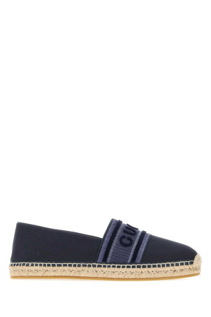 Navy blue canvas espadrilles GUCCI (855716FAFQV)