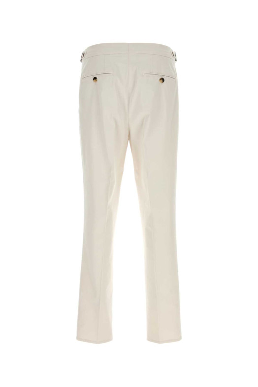 Chalk stretch cotton pant BRUNELLO CUCINELLI (M289LM5030)