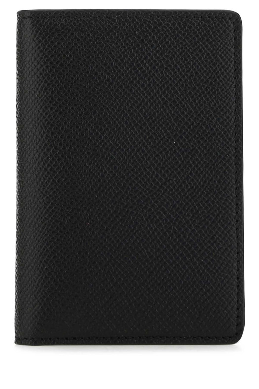 Black leather card holder MAISON MARGIELA (S55UI0203P4745)