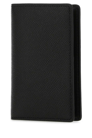 Black leather card holder MAISON MARGIELA (S55UI0203P4745)