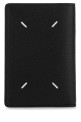 Black leather card holder MAISON MARGIELA (S55UI0203P4745)