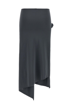 'Flower' skirt Gray