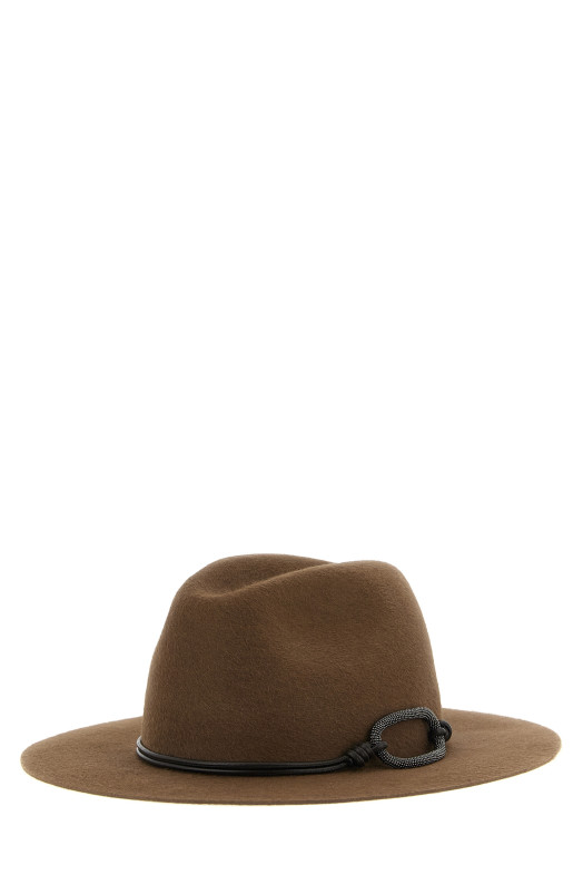 'Monile' hat Brown