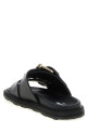 Сандалии с двумя ремешками, черные MOSCHINO MA28153G1OMF0000