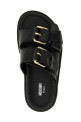 Сандалии с двумя ремешками, черные MOSCHINO MA28153G1OMF0000