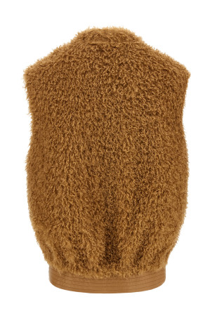 Teddy soft vest Brown