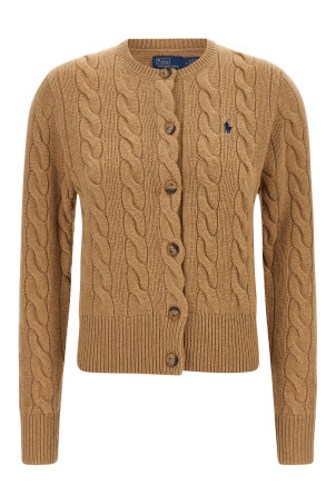 Braided cardigan Beige