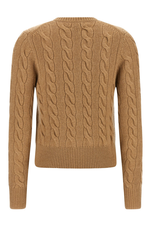 Braided cardigan Beige