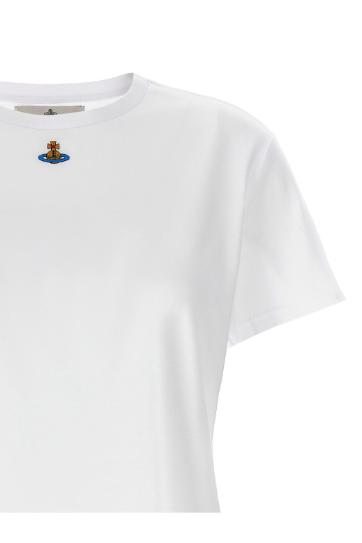 'Orb Peru' T-shirt White