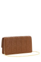 'Baguette' wallet on chain Brown