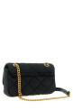 Shaved velvet shoulder strap Black