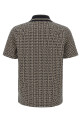 'PB' polo shirt Black-grey