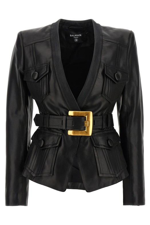 Leather Jacket Black
