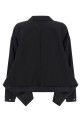 Блейзер с джинсовыми вставками, черный SACAI 2608282027