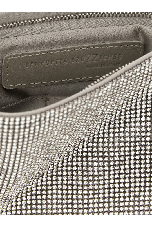 'Your Best Friend - La Petite' clutch Silver
