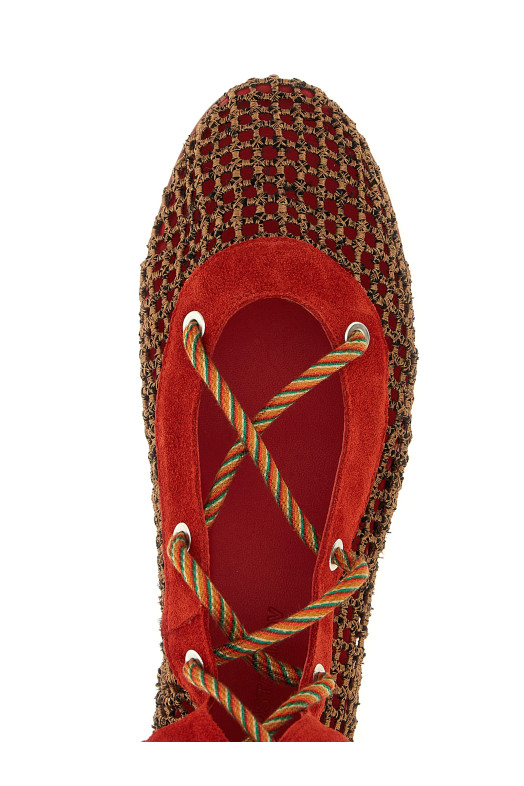 'Reticella' boots Red