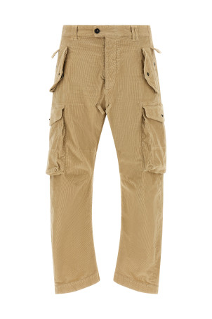 Штани з декількома кишенями, бежеві DSQUARED2 S74KB1164S53162109